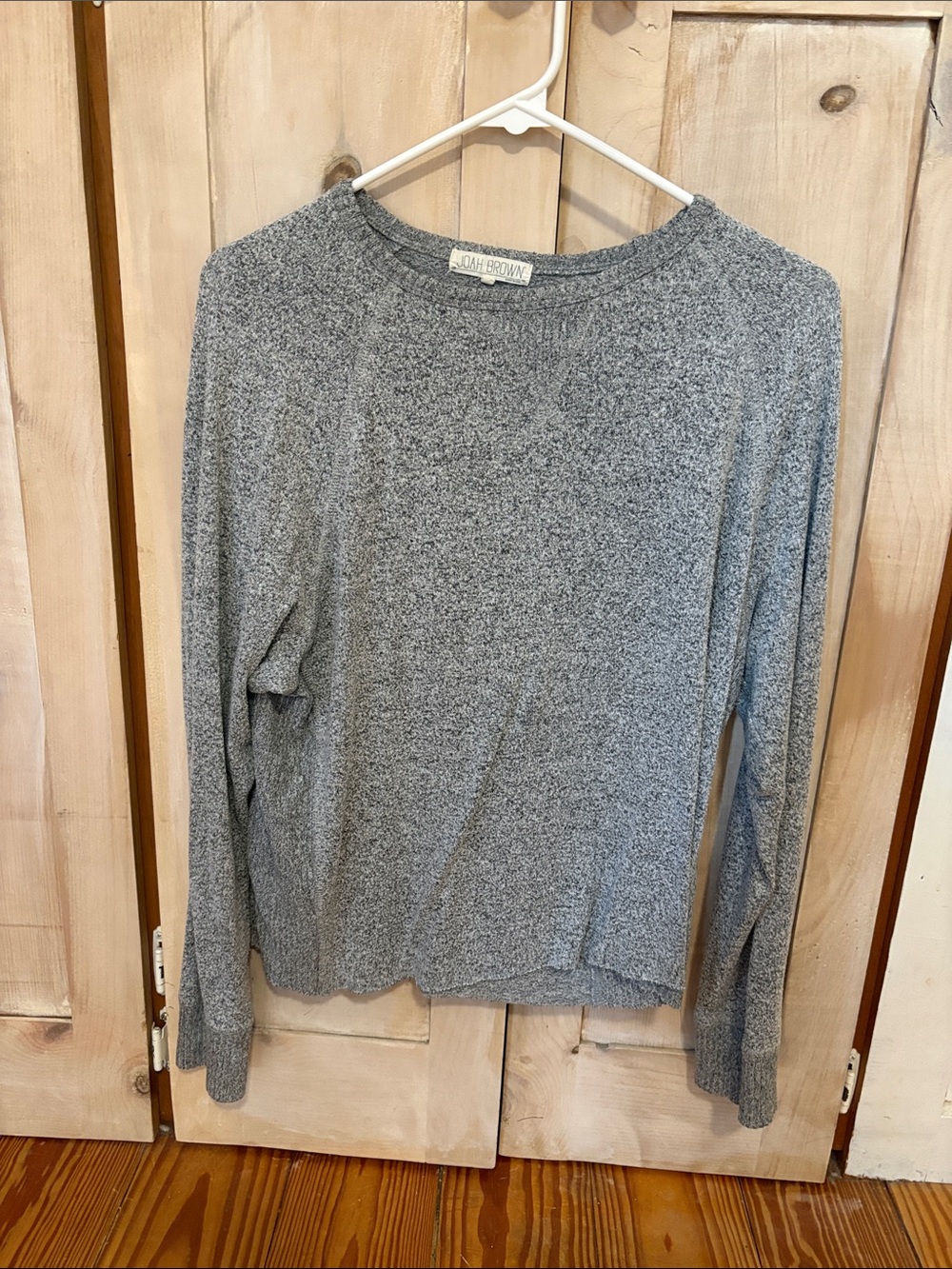 Joah Brown lightweight gray sweater top